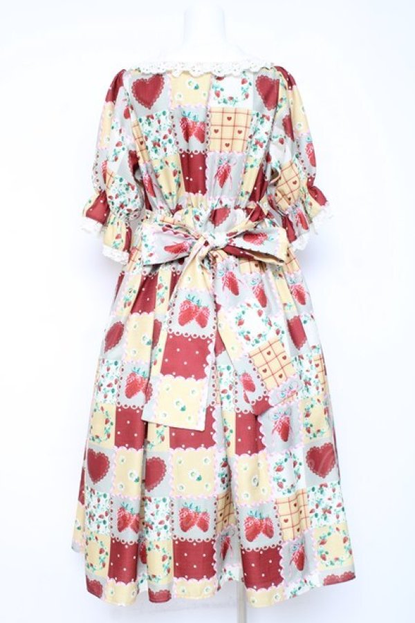 画像2: axes femme kawaii / ハピネスベリーワンピース M グリーン Y-26-02-19-125-AX-OP-SZ-ZY (2)