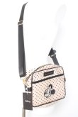 画像2: Maison de FLEUR / Minnie Mouse/ドットメッシュショルダー F ベージュ Y-26-02-19-012-LO-ZA-SZ-ZY (2)