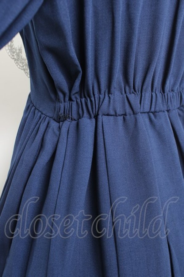 画像3: axes femme kawaii / マリアンヌワンピース M 紺 Y-26-02-19-137-AX-OP-SZ-ZY (3)