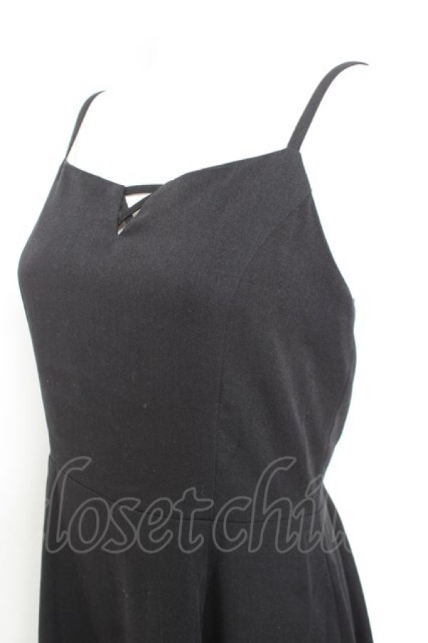 画像3: axes femme / ベルト付キャミワンピース F 黒 Y-26-02-19-142-AX-OP-SZ-ZY (3)