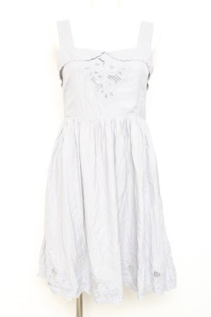 画像: an another angelus / エンブロイダリースカラップワンピース F サックス Y-26-02-19-154-CA-OP-SZ-ZY