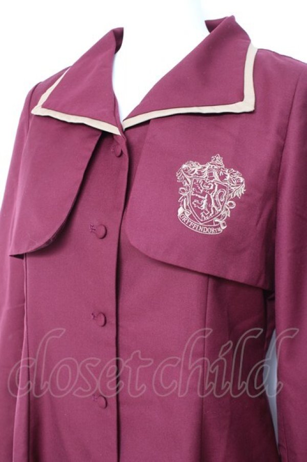 画像3: F i.n.t / ローブ風ワンピース/ハリー・ポッター F ワイン Y-26-02-19-157-CA-OP-SZ-ZY (3)