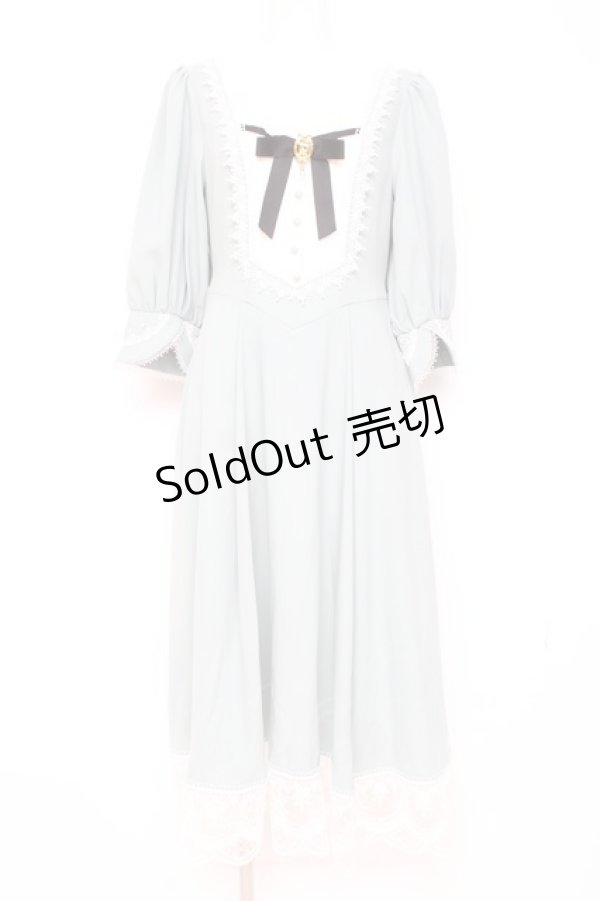 画像1: Unideer / Autumn of Floria ワンピース M ミントグリーン Y-26-02-19-164-LO-OP-SZ-ZY (1)