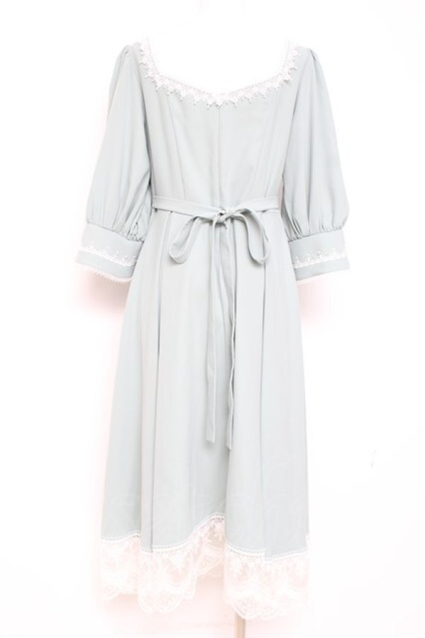 画像2: Unideer / Autumn of Floria ワンピース M ミントグリーン Y-26-02-19-164-LO-OP-SZ-ZY (2)