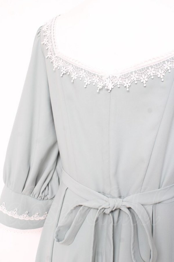 画像3: Unideer / Autumn of Floria ワンピース M ミントグリーン Y-26-02-19-164-LO-OP-SZ-ZY (3)