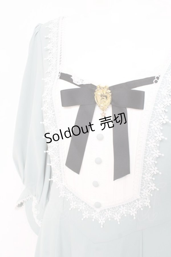 画像4: Unideer / Autumn of Floria ワンピース M ミントグリーン Y-26-02-19-164-LO-OP-SZ-ZY (4)