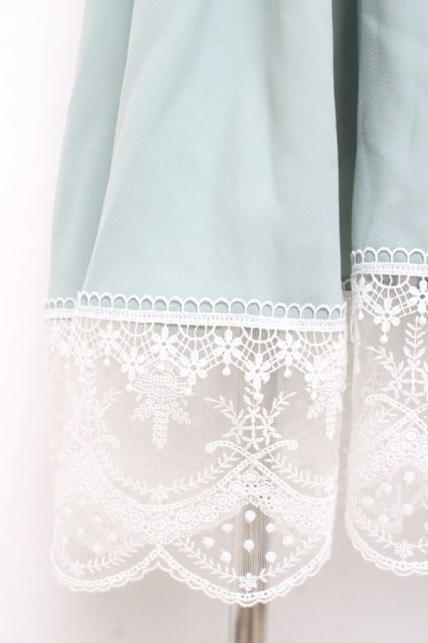 画像5: Unideer / Autumn of Floria ワンピース M ミントグリーン Y-26-02-19-164-LO-OP-SZ-ZY (5)