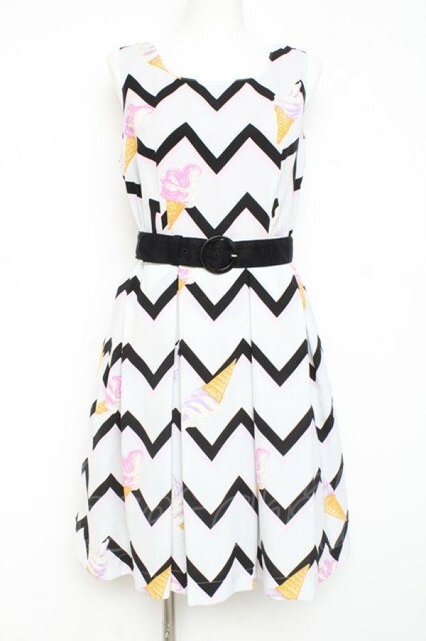 画像1: MILK / ジェラワンピース  ラベンダーピンク×サックス Y-26-02-19-168-ML-OP-SZ-ZY (1)