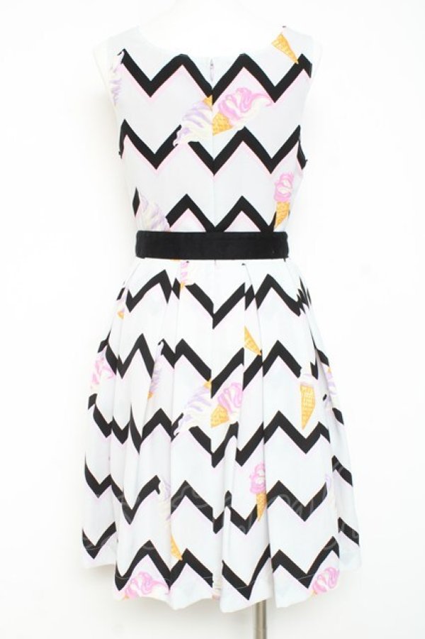 画像2: MILK / ジェラワンピース  ラベンダーピンク×サックス Y-26-02-19-168-ML-OP-SZ-ZY (2)