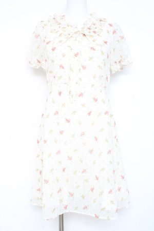 画像: MILK / セシルドレス  オフホワイト Y-26-02-19-169-ML-OP-SZ-ZY