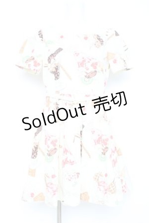 画像: MILK / パフェドレス  バニラクリーム Y-26-02-19-171-ML-OP-SZ-ZY