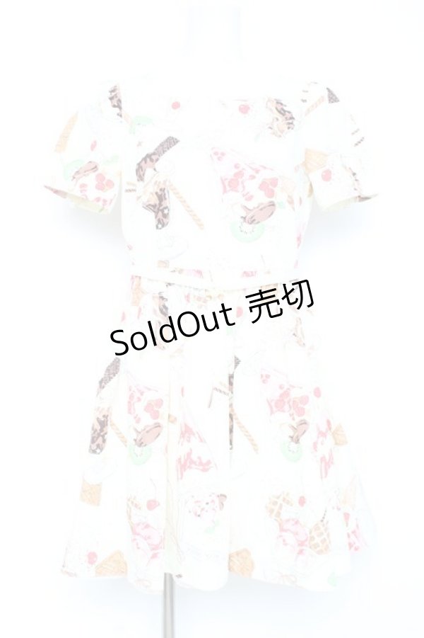 画像1: MILK / パフェドレス  バニラクリーム Y-26-02-19-171-ML-OP-SZ-ZY (1)