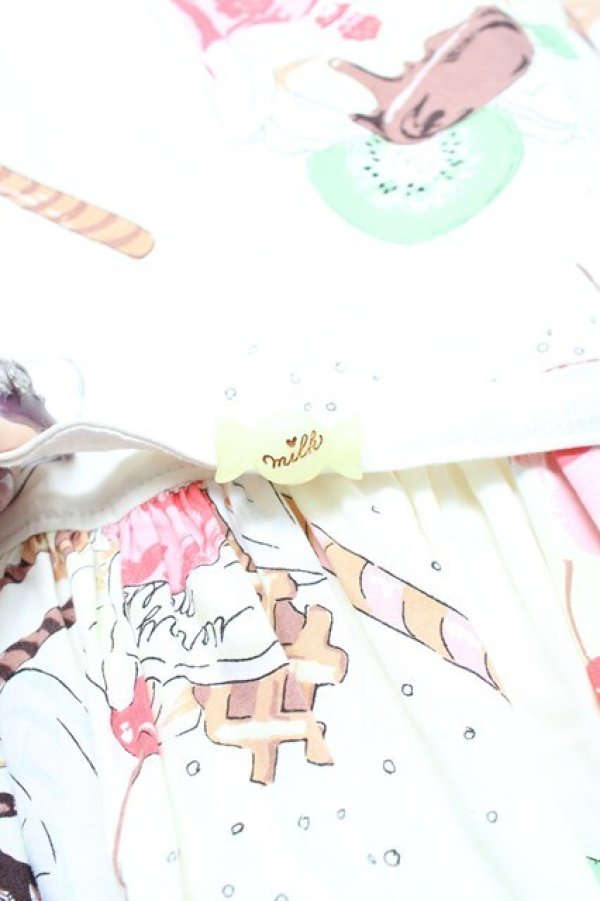 画像4: MILK / パフェドレス  バニラクリーム Y-26-02-19-171-ML-OP-SZ-ZY (4)