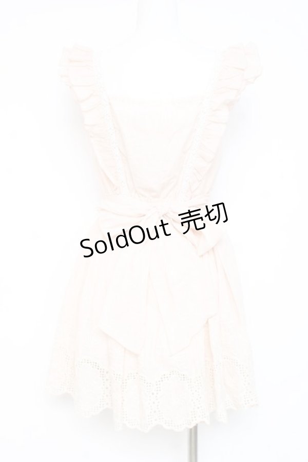 画像3: LIZ LISA / 刺繍スカラップワンピース 0 ピンク Y-26-02-19-172-LO-OP-SZ-ZY (3)