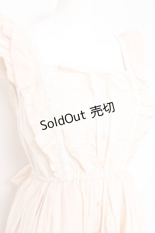 画像4: LIZ LISA / 刺繍スカラップワンピース 0 ピンク Y-26-02-19-172-LO-OP-SZ-ZY (4)