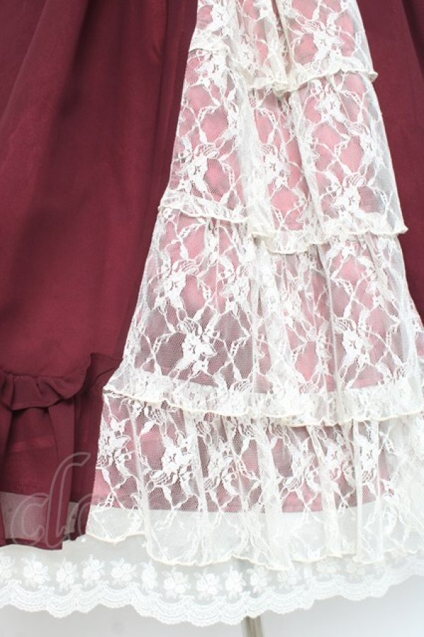 画像6: ALICE and the PIRATES / コーディリアワンピース  ワイン Y-26-02-19-180-PA-OP-SZ-ZY (6)