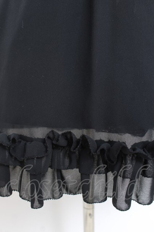 画像5: Moi-meme-Moitie / シフォンバラドレス(2002年) M ブラック Y-26-02-19-182-MO-OP-SZ-ZY (5)