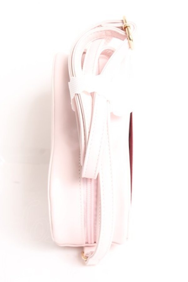 画像2: BABY, THE STARS SHINE BRIGHT / BABYオリジナル型押しハートポシェット  ピンク Y-26-02-19-017-BA-BG-SZ-ZY (2)