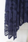 画像3: axes femme / レースサーキュラースカート F 紺 Y-26-02-19-192-AX-SK-SZ-ZY (3)