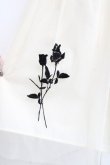 画像3: an another angelus / ローズ刺繍チュールスカート F 生成り Y-26-02-19-195-CA-SK-SZ-ZY (3)
