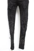 画像3: PUNK RAVE / Goth decal leggings S ブラック Y-26-02-19-200-PU-PA-SZ-ZY (3)