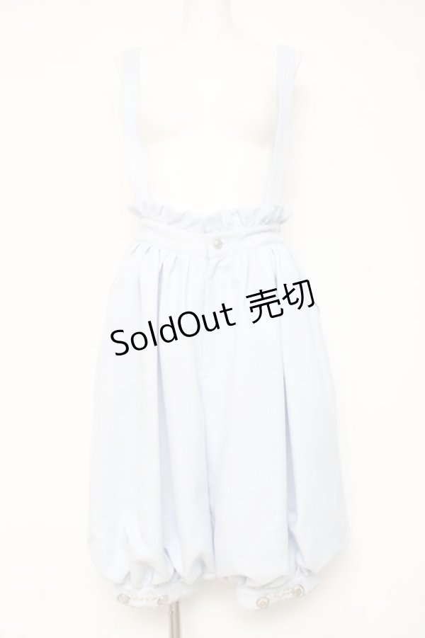 画像1: ALICE and the PIRATES / 忘却と憧憬のボリュームパンツ  ブルー Y-26-02-19-202-PA-PA-SZ-ZY (1)