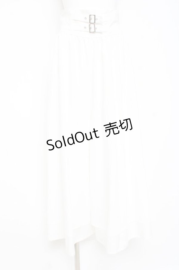 画像1: ALICE and the PIRATES / Destiny〜薔薇の終焉〜ハイウエストワイドパンツ  白 Y-26-02-19-203-PA-PA-SZ-ZY (1)