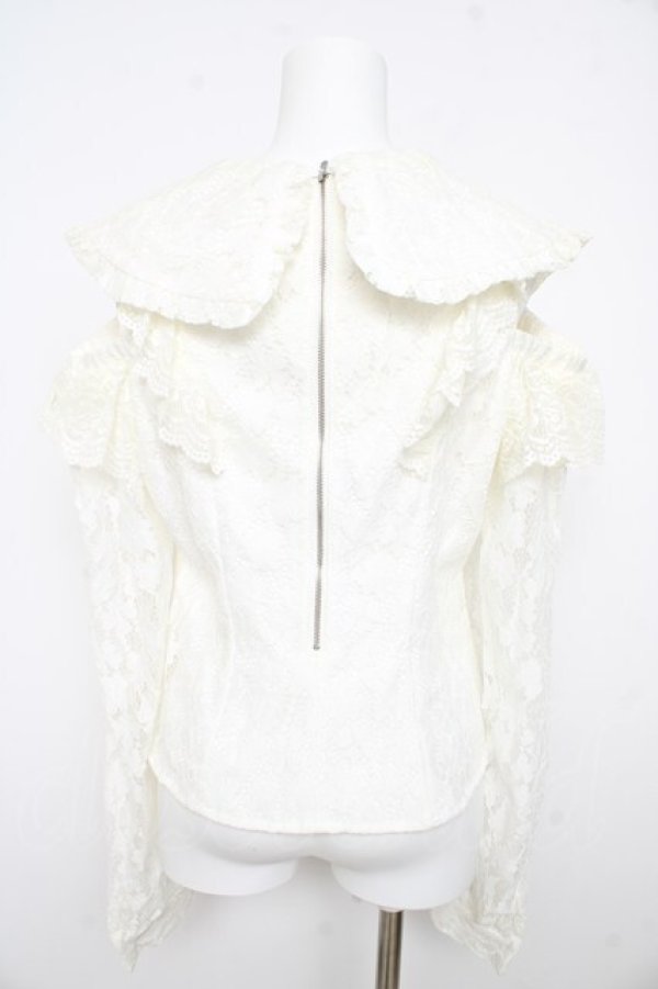 画像2: Swankiss / HS romantic lace B/L F ホワイト Y-26-02-21-046-CA-BL-SZ-ZY (2)