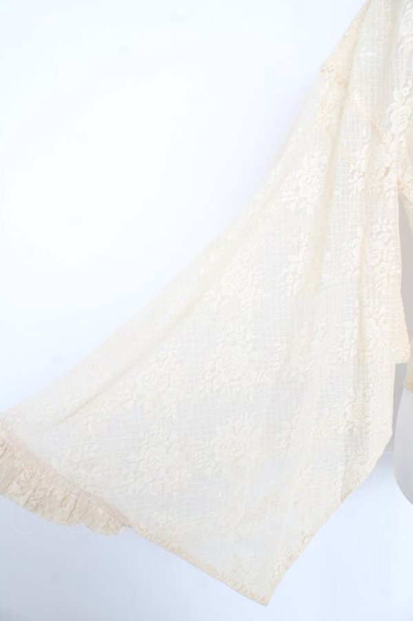 画像3: CEL / 総レース着物袖ブラウス  生成り Y-26-02-21-048-LO-BL-SZ-ZY (3)