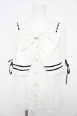 画像1: axes femme kawaii / ビッグリボンセーラーブラウス M 紺 Y-26-02-21-065-AX-BL-SZ-ZY (1)