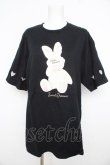 画像1: Honey Cinnamon / アイマスクハニー Tシャツ F 黒 Y-26-02-21-073-LO-TO-SZ-ZY (1)