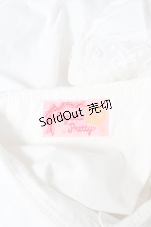 画像5: Angelic Pretty / ラウンド切り替えエンジェルブラウス  白 Y-26-02-21-006-AP-BL-SZ-ZY (5)