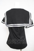 画像2: Drug Honey / スカルptセーラーカットソー  黒 Y-26-02-21-086-PU-TO-SZ-ZY (2)