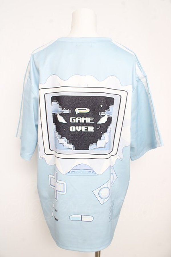 画像2: ACDC RAG / GAME OVER T  サックス Y-26-02-21-090-PU-TO-SZ-ZY (2)