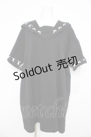 画像: Candy Stripper / XXX SAILOR ワンピース 2 黒 Y-26-02-21-093-PU-OP-SZ-ZY