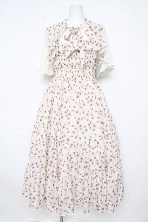 画像: axes femme / 小花柄ブラウス×ワンピースセット  生成り Y-26-02-21-120-AX-OP-SZ-ZY