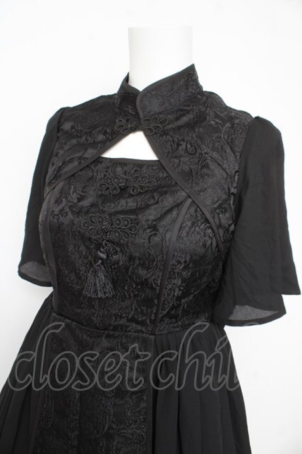 画像3: axes femme kawaii / メイリンワンピース  黒 Y-26-02-21-130-AX-OP-SZ-ZY (3)