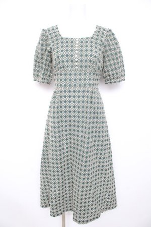 画像: MILK / マルグリットドレス  グリーン Y-26-02-21-133-ML-OP-SZ-ZY