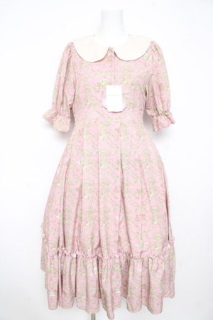 画像: m petit by misako / NINA’Sコラボトワルドジュイワンピース S 中桃 Y-26-02-21-138-LO-OP-SZ-ZY