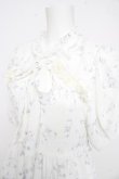画像3: DearMyLove / 上品胸開きフリルワンピース M 白 Y-26-02-21-145-EL-OP-SZ-ZY (3)