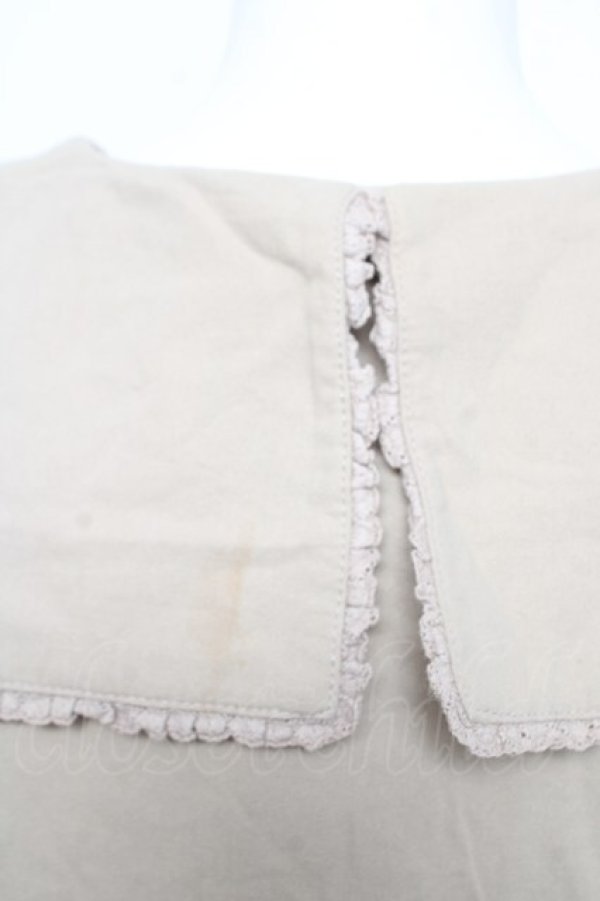 画像3: merry jenny / セーラーリボンワンピース F ベージュ Y-26-02-21-148-LO-OP-SZ-ZY (3)