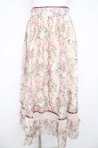 画像1: axes femme / フラワープリントスカート  ピンク Y-26-02-21-161-AX-SK-SZ-ZY (1)
