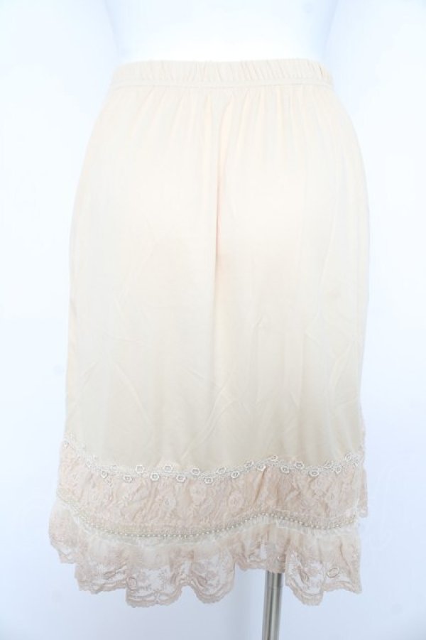 画像2: axes femme / ペチスカート M 生成り Y-26-02-21-183-AX-SK-SZ-ZY (2)