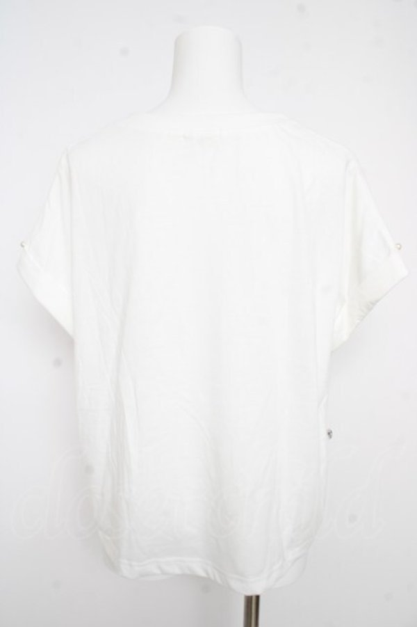 画像2: axes femme / プリントTシャツ  白 Y-26-02-21-025-AX-TO-SZ-ZY (2)