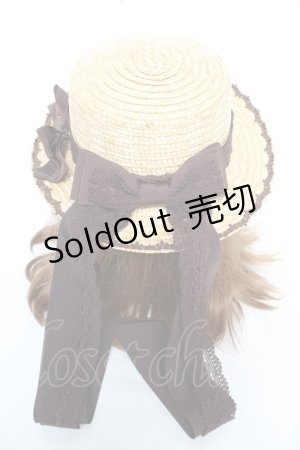 画像: BABY, THE STARS SHINE BRIGHT / ドロシー麦わらハット  ブラウン Y-26-02-21-004-BA-AC-SZ-ZY