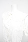 画像3: axes femme kawaii / 半袖丸襟コットンブラウス  白 Y-26-02-21-038-AX-BL-SZ-ZY (3)