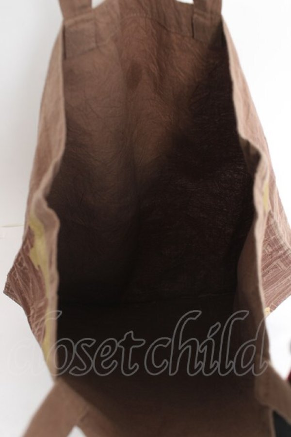 画像5: Q-pot. / ビターチョコレート ワッシャー トート  ビターチョコレート Y-26-02-23-030-QP-BG-SZ-ZY (5)