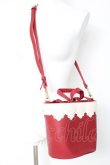 画像2: m petit by misako / AMスカラップ2WAYバッグ  赤 Y-26-02-23-033-LO-BG-SZ-ZY (2)