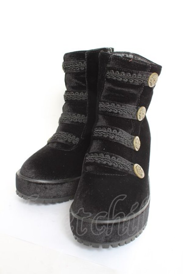 画像1: axes femme POETIQUE / ナポレオンブーツ ｓ 黒 Y-26-02-23-042-AX-SH-SZ-ZY (1)