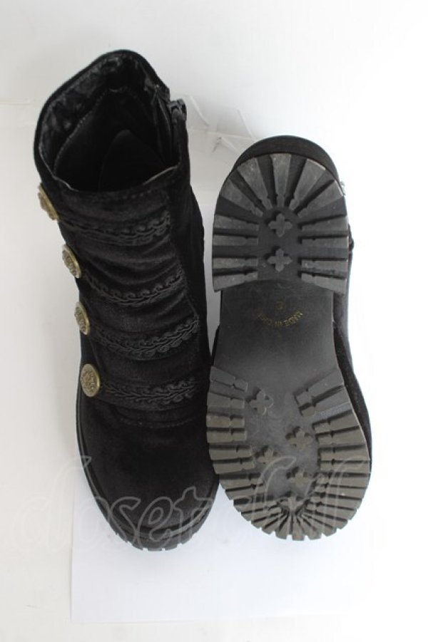 画像5: axes femme POETIQUE / ナポレオンブーツ ｓ 黒 Y-26-02-23-042-AX-SH-SZ-ZY (5)